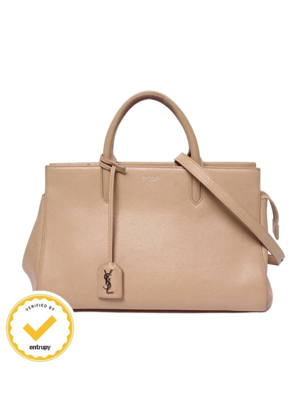 Saint Laurent Paris 2-Way Shoulder Bag Crossbody Cabas Rive Gauche